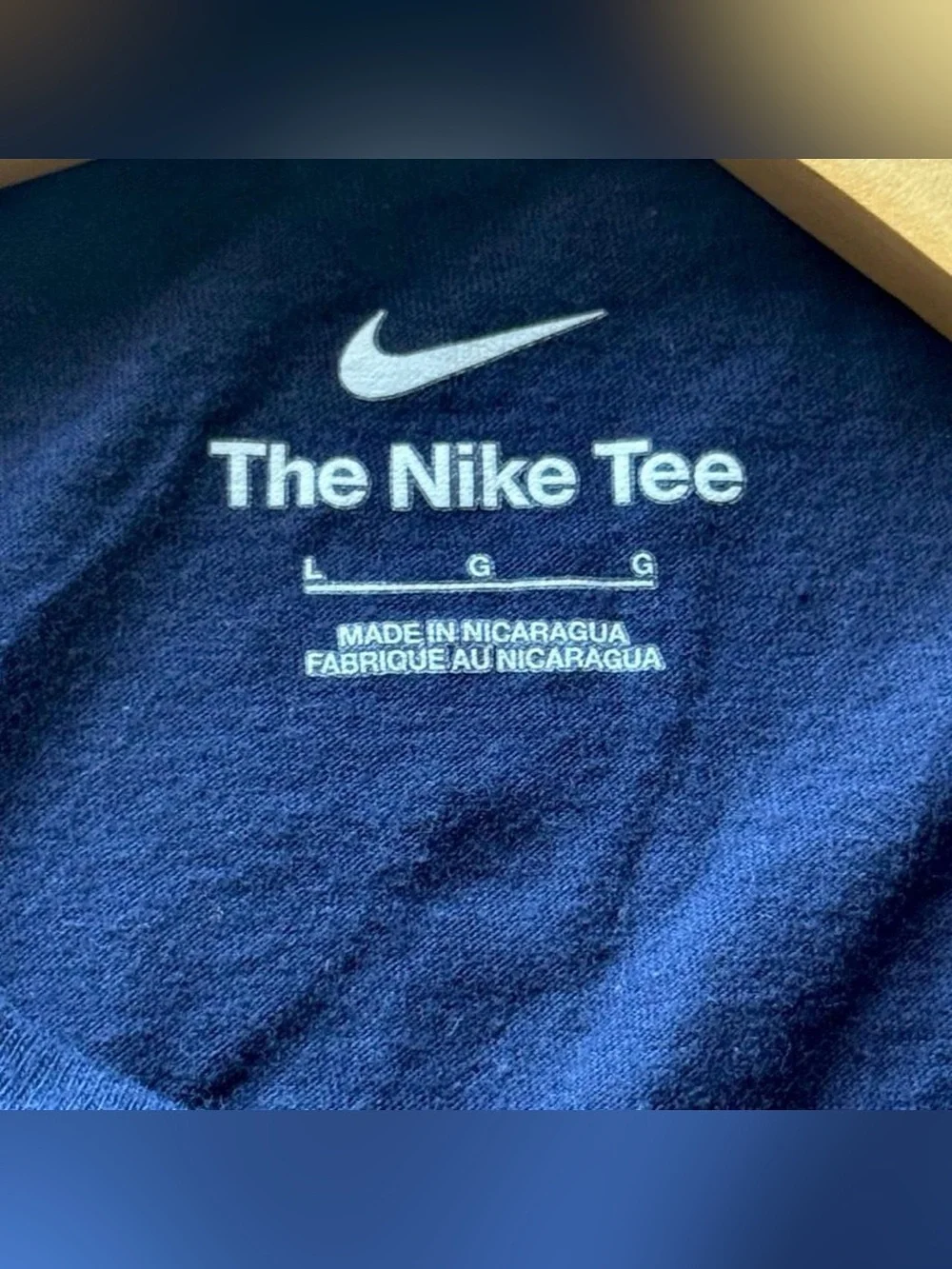 Nike Indiana Fever Caitlin Clark 22 Explorer Edition Navy T-Shirt Size Large